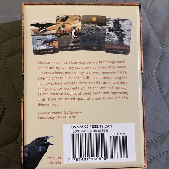 Oracle cards with guidebook.  Gorgeous artwork by MJ Cullinane. - Picture 2 of 5